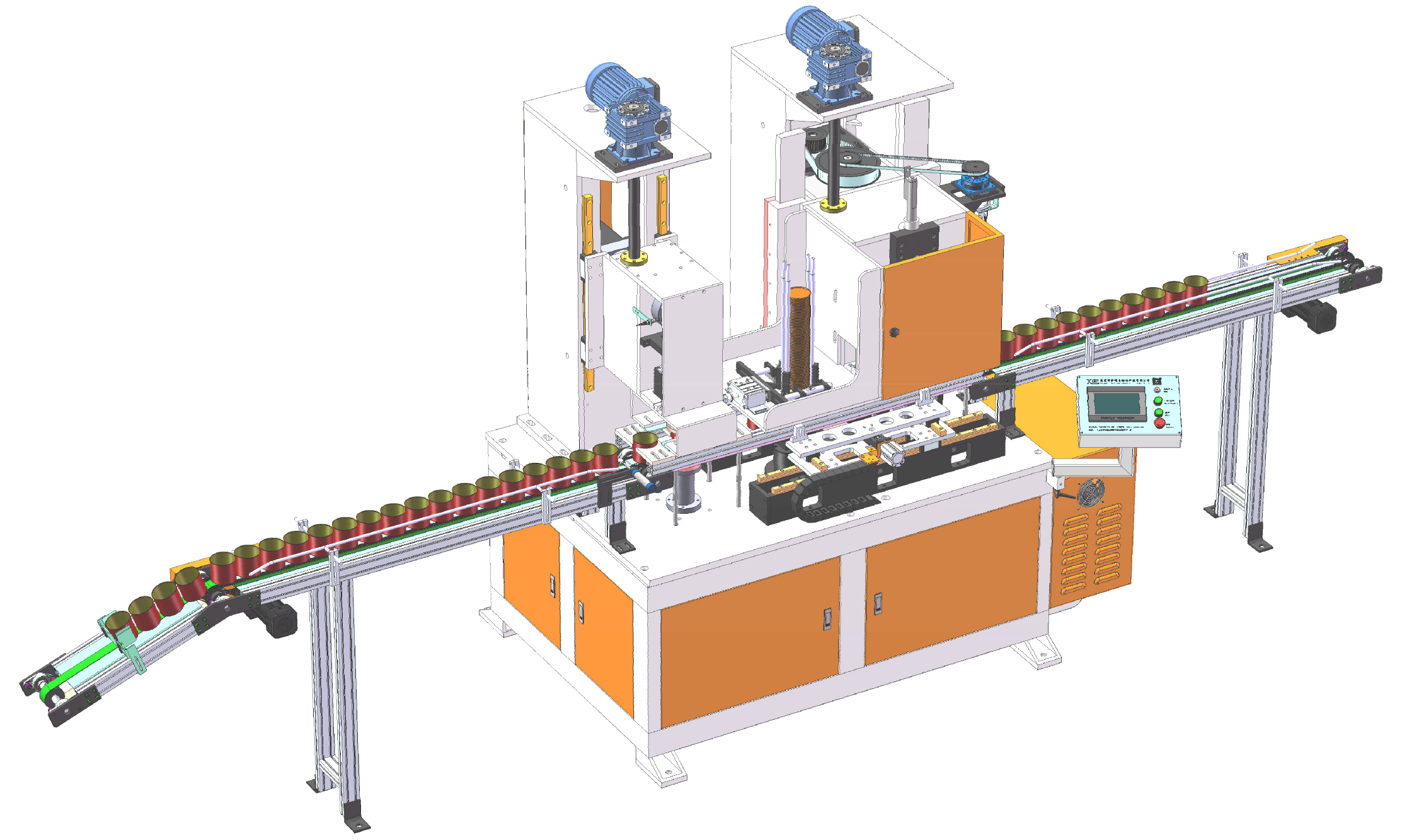 Automatic Metal Can Making Machine , 40cpm Tin Container Making Machine