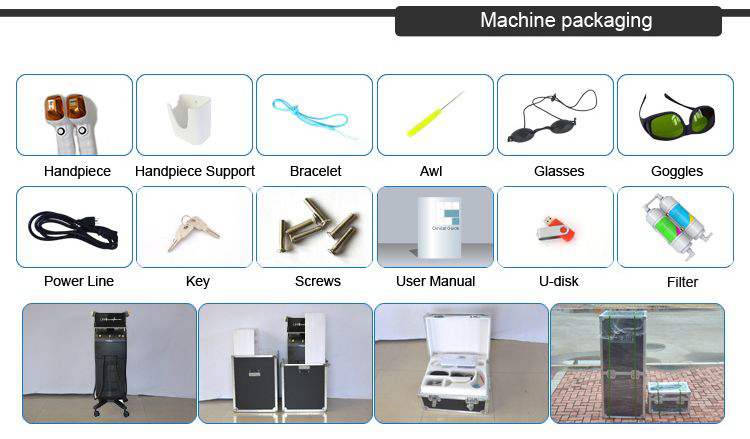 Lightweight Fiber Laser Hair Removal Machine Portable Permanent Hair Removal System