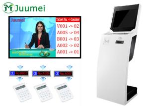 China Internal Kiosk Queue Management System Free Standing Use In Bank wholesale