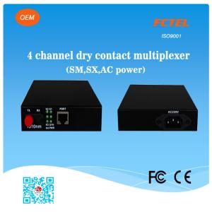 4chs Database Transmit by fiber Management System Switch Mux