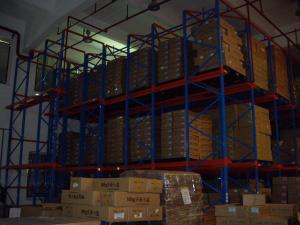 China both side access double - deep Drive In Pallet Racking for industrial storage wholesale