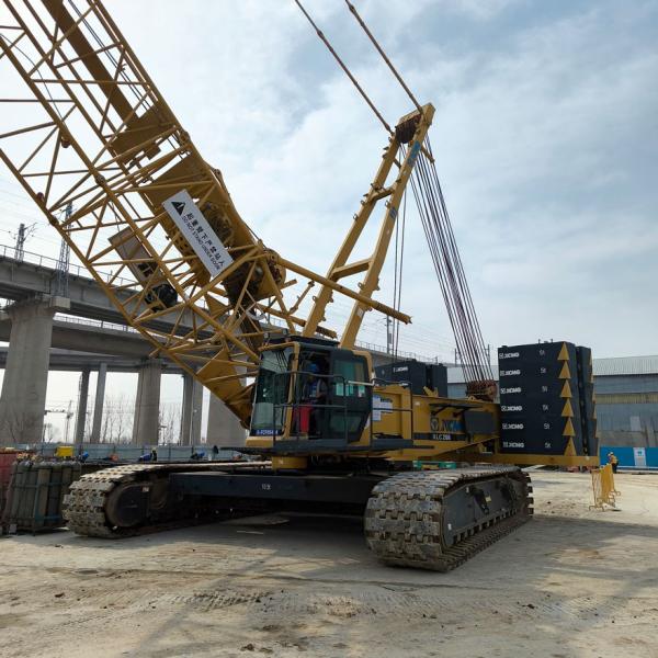 Quality Building Construction Mobile Cranes 260tons Used Crawler Cranes Hydraulic for sale