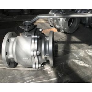 China JIS10K 150A cast iron 2-pc ball valve wholesale