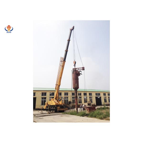 Dry Method Construction Vibro Flotation With Double Lock Pressure Bin