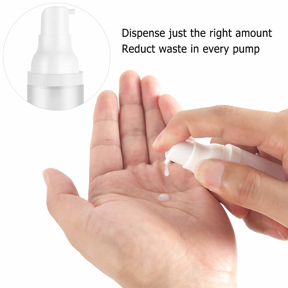20ml Matt PP Airless Cosmetic Bottles Leak Proof