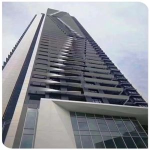 China Rectangle Shape Weather Resistance Curtain Wall With Good Sound Insulation wholesale