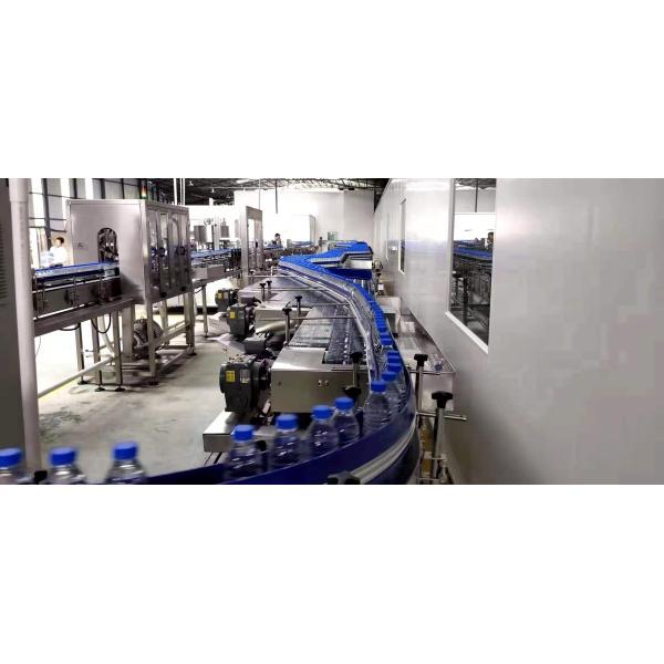 3 In 1 8000BPH Automatic Water Bottle Filling Machine Gravity Filling