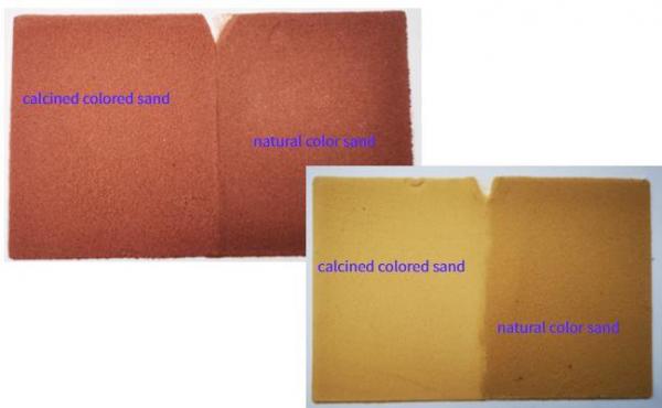 China Factory Direct Supply Colored Sintered Real Stone Paint Sand