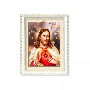 China Customized 30x40cm Religion Images 5D Lenticular Printing Services PET 0.6mm Thickness wholesale