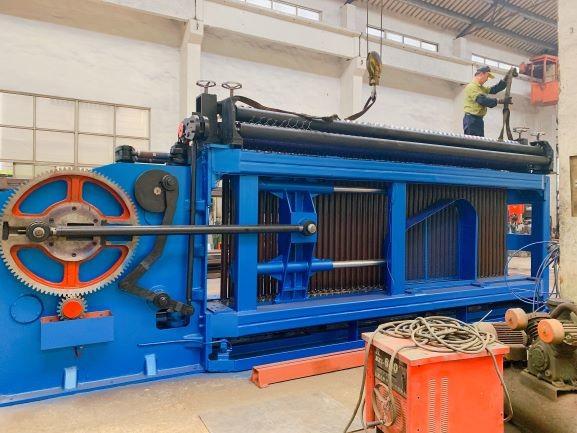 Quality Automatic Three Twist Gabion Wire Mesh Weaving Machine Width 4.3m for sale