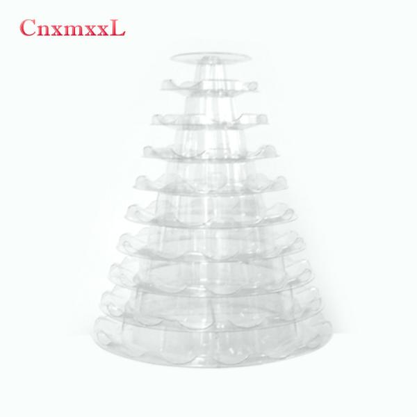 Quality new style 10 tier macaron display tower stand for sale