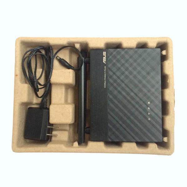 Quality Factory Sale Molded Pulp Tray Packaging Recycled Pulp Paper Packaging For Electronics for sale