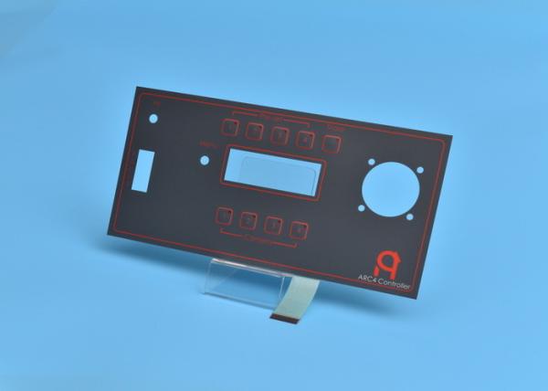 Quality Embossed Led Tactile Membrane Switches Touchable Multiple Windows for sale