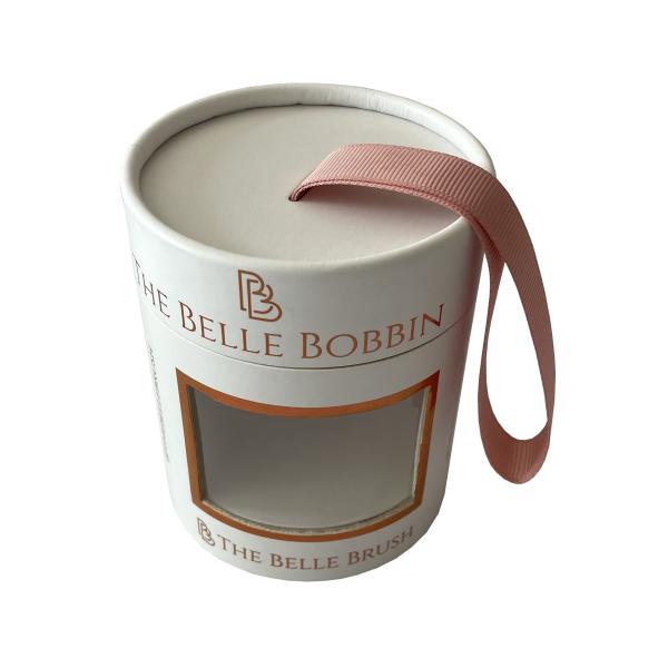 Matte Laminated Black Paper Cans Packaging Round Tube Box With Hat