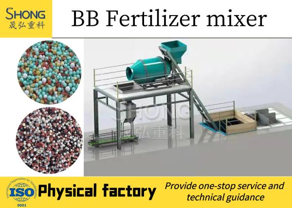 Quality NPK Bulk Blending Fertilizer Production Line , BB Fertilizerr Equipment for sale