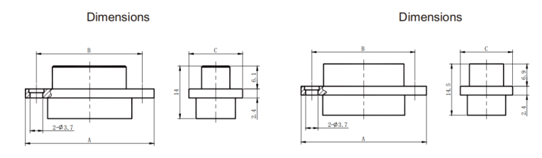 Micro Type D Connector 5A MIL-DTL-83513 Connector J29A-21TJP