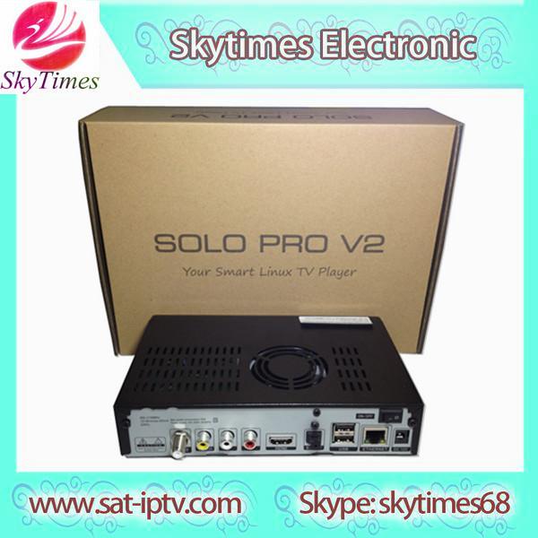 Quality solo pro HD digi satellite receiver tv box BCM7358 DVB-S2 tuner Enigma 2 Linux PVR sharing for sale