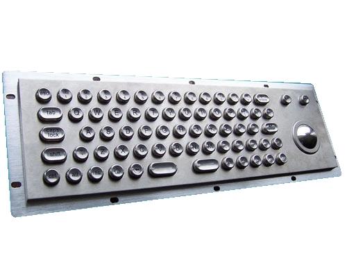 Quality MKT2641 Medium Metal Keyboard with Trackball for sale