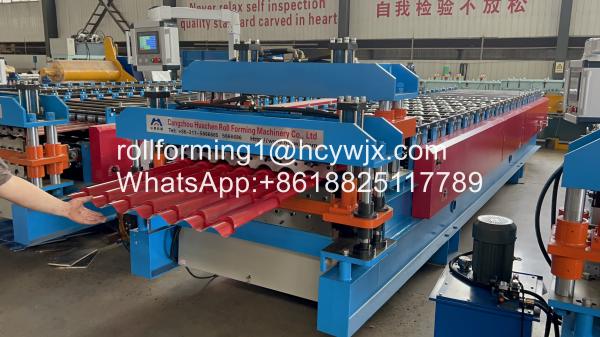 Quality Metecopo Double Layer Forming Machine Long Span Roofing Sheet for sale