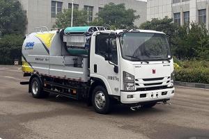 China High Standard Guardrail Cleaning Truck With 120x40mm Rear Protective Device And VIE ABS-II Controller wholesale