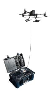 Security Box Version 3000W Tethered Drone Box Secure UAV Tether 220VAC