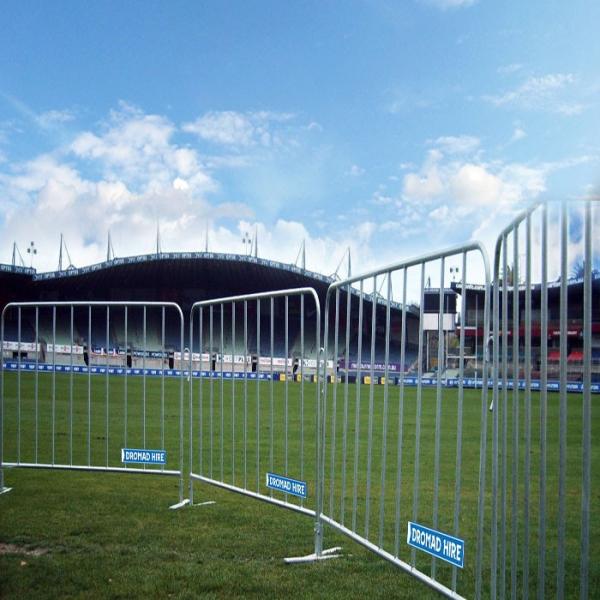 Quick Assembled Crowd Control Barricades Interlocking Type Various Color