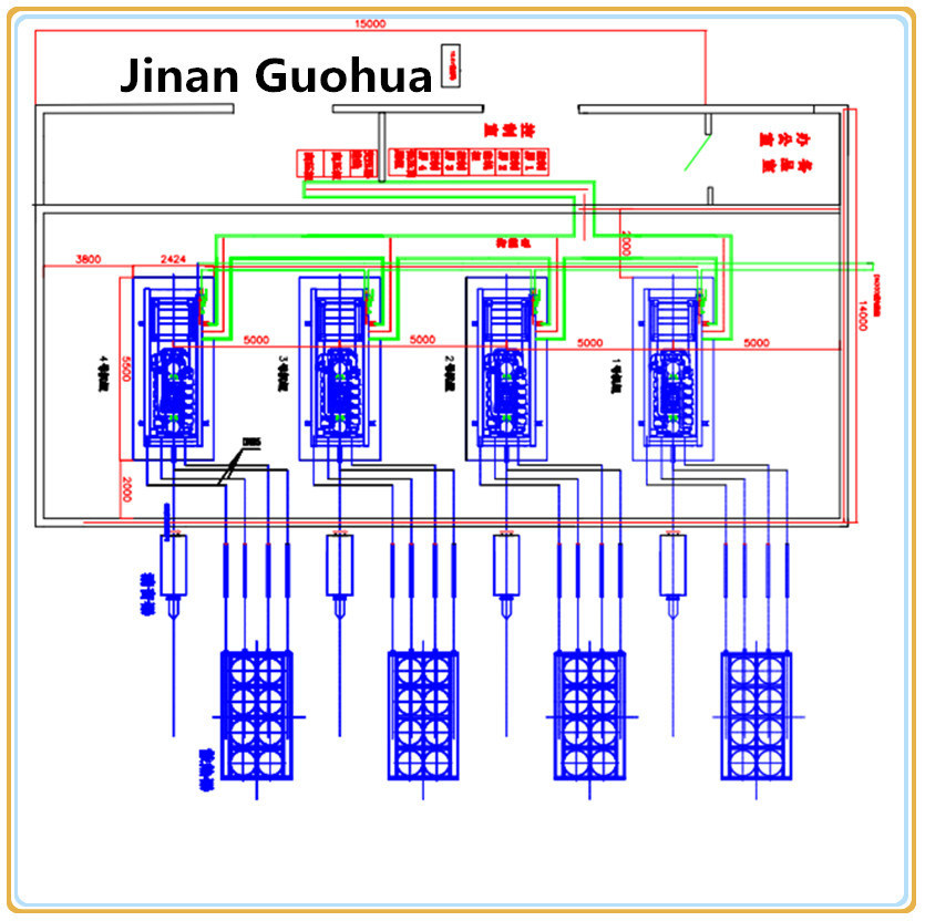 H12V190 H16V190 Chidong Jinan Marine Diesel Engine