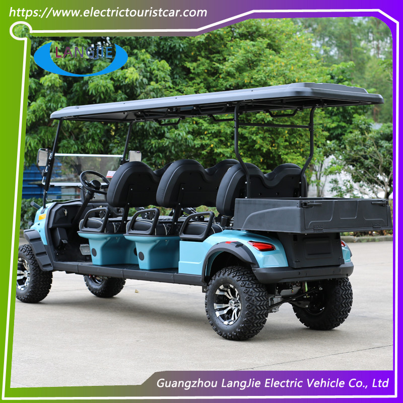 Factory Electric Luggage Cart 48v/5kw Heightened Guardrail HS CODE 8709119000