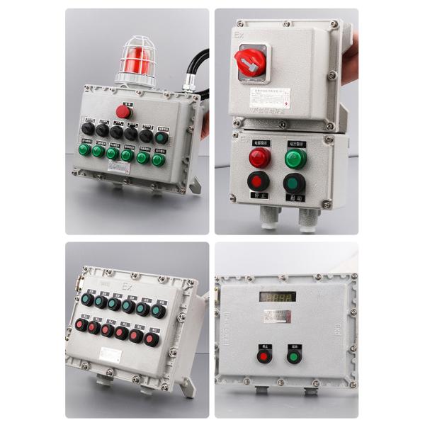 Aluminum Explosion Proof Junction Box Metal IP65 Waterproof Cable Box Electrical Protection Box