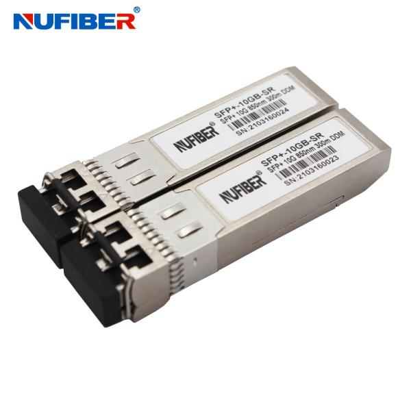 Quality 10G SFP+ SR multimode 850nm 300m LC compatible with Cisco/MikroTik/Juniper/TP-Link for sale