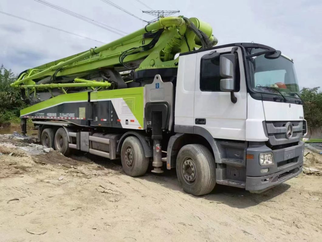 Used Concrete Pump Truck Concrete Boom Pump Concrete Mixer 63m Machine Equipment