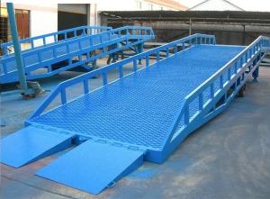 China Portable Loading Ramps Customizable 5-15 Tons Load Capacity Warehouse Dock Ramps wholesale