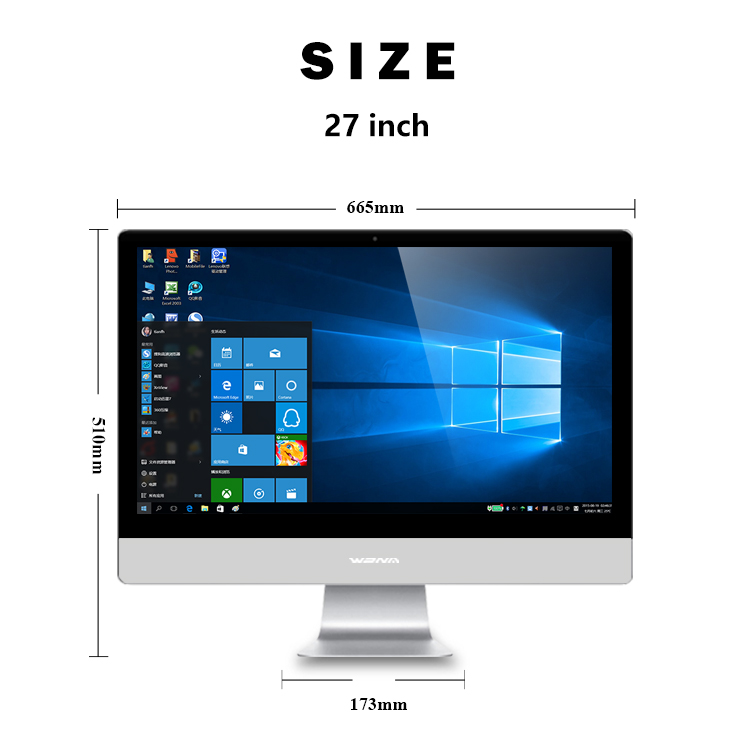 Top- Desktop Computer Core i3 with Dedicated Graphics Card and Wireless 802.11ac WIFI