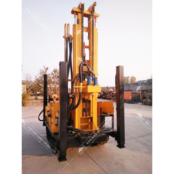 Small Fully Hydraulic Crawler Drilling Machine For 180m