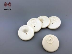 EAS Retail Security Beige Color RF Hard Tag 8.2MHz R50 For Clothes Display