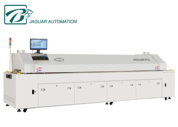 Quality Temperature Controller Reflow Soldering Oven , 12 Zones SMD Soldering Machine for sale