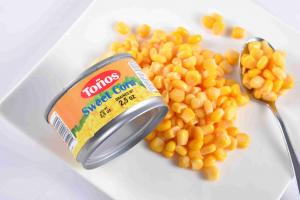 China Safe Fresh Natural Canned Sweet Corn Nutritious Syrup Preservation Process wholesale