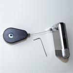 Plastic Drip-Shaped Anti-Theft Pull Box with Small Lock and Allen Key