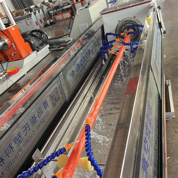Dual Layer HDPE Silicon Core Pipe Making Machine COD Telecom Duct Bundle Pipe Extrusion Line