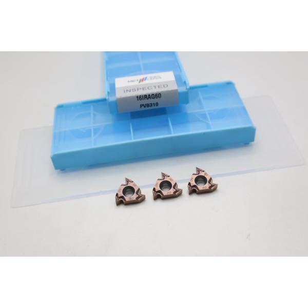 Indexable Carbide Insert, Thread Cutting Inserts, Internal 60DEG, Partial Profile, 16IRAG60