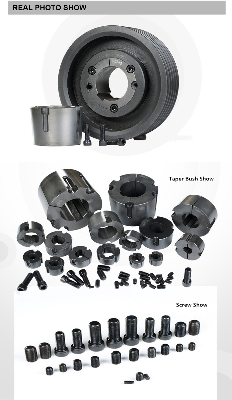 1210 1615 3525 3535 Taper Lock Bushing Cast Iron GG25 Black Color