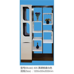 China Convenient Wall Divider Cabinet Painted Medium Density Fiberboard Material wholesale