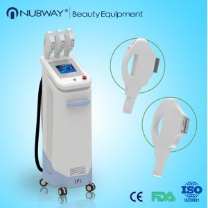 China newest design best quality 3 handles ipl beauty hair removal machine wholesale