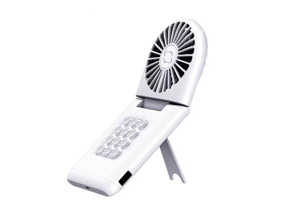 Quality Portable Charger with Fan, 5-20 Hours Working Time, 5000mAh Battery, 3 Levels Wind, Foldable Design for sale