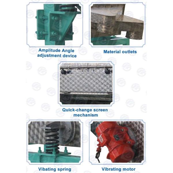 5TPH To 10TPH FSJZ Vibro Sifter Sieves Poultry Feed Pellet Mill
