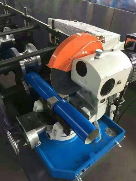 Quality Circle Downspout Pipe Roll Forming Machine With Transducer 5.5m×1.05m×1.3m for sale