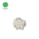 Contact Readout Short Handle 11cm Short Shaft Metal Encoder With Push Switch