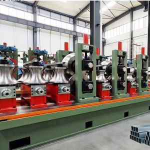 China Customizable Steel Pipe Making Machine 219mm Diameter 6mm Thickness wholesale