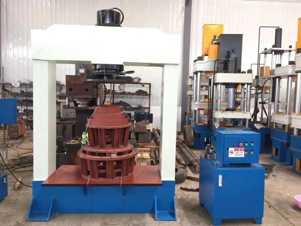 Quality 120T Forklift Tire Change Machine 380V Solid Tire Press for sale
