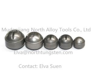 Tungsten alloy round drop fishing sinker